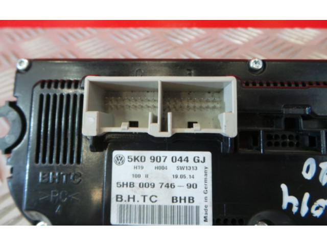 Блок управления климат-контролем 5K0907044GJ, 5HB009746-90 Volkswagen Caddy