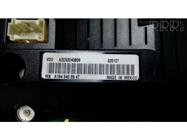 Панель приборов A1645408947   Mercedes-Benz GL X164       