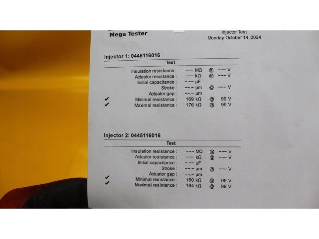 Форсунка 0445116016    Volvo S60   