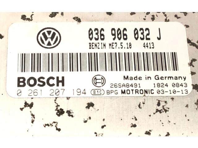 Блок управления двигателем Блок управления Skoda Octavia Mk1 (1U)