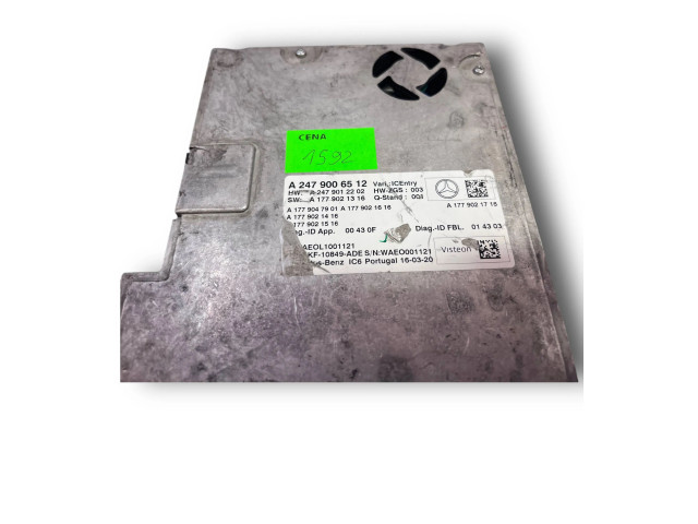 Блок комфорта S1592, A2479006512   Mercedes-Benz GLB x247   