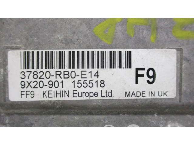 Блок управления двигателем Блок управления 37820RB0E14   Honda Jazz