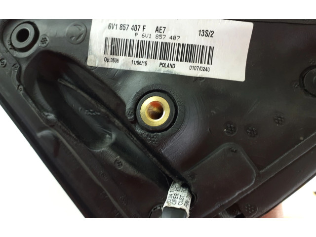 Зеркало электрическое        Skoda Fabia Mk3 (NJ)  2015 - 2021 года   