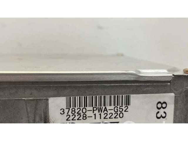 Блок управления двигателем Блок управления 37820PWA, CENTRALITAMOTORUCE   Honda Jazz