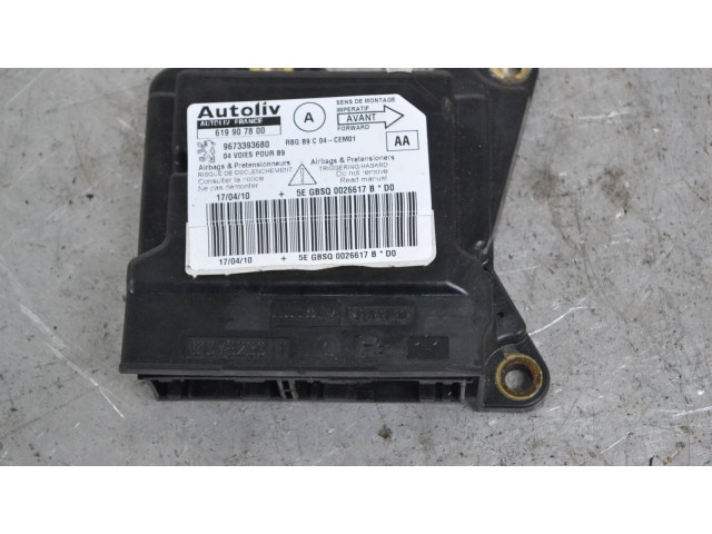 Блок подушек безопасности Citroen Berlingo