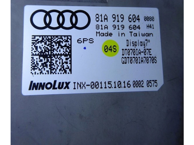Дисплей    81A919604   Audi Q2 -