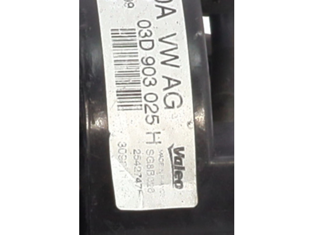 Генератор 03D903025H   Volkswagen Polo IV 9N3      