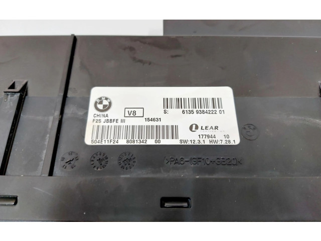 Модуль управления BSM 9384222 BMW X3 F25