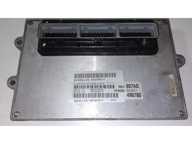 Блок управления двигателя 56041607AG Jeep Cherokee III KJ