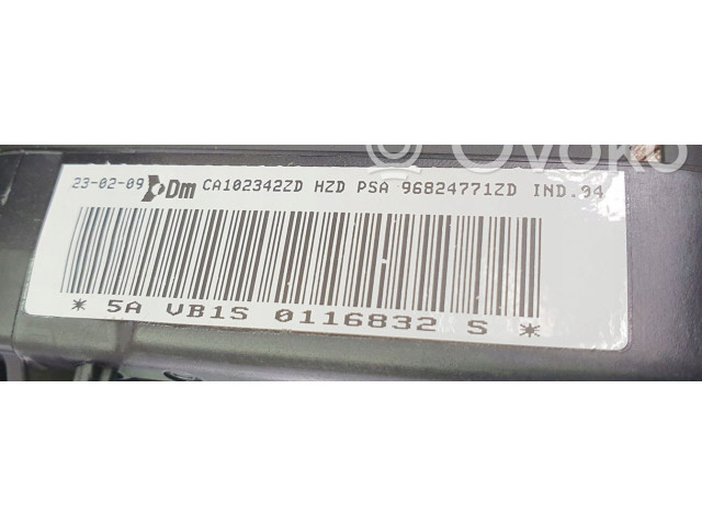 Подушка безопасности водителя 96824771ZD Citroen C5