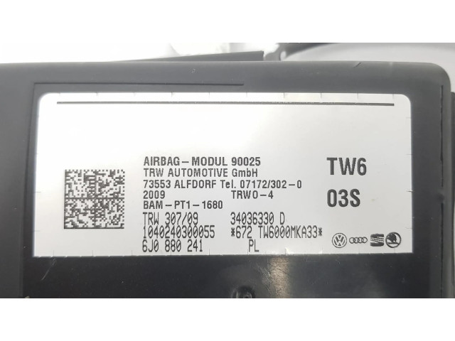 Подушка безопасности двери 6J0880241 Seat Ibiza IV (6J,6P)