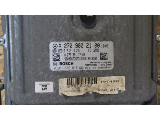 Řídící jednotka A2709002100, 2709002100 Mercedes-Benz GLA W156 2018