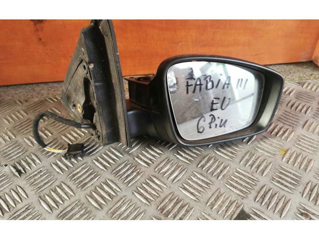 Зеркало электрическое Skoda Fabia Mk3 (NJ) 2015 - 2021 года