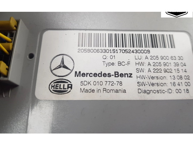 Блок комфорта A2059006330, A2059006330 Mercedes-Benz GLC X253 C253