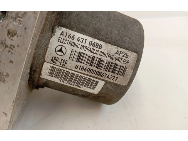 Блок АБС A1664310600   Mercedes-Benz  GLE (W166 - C292)  2015 - 2017 года
