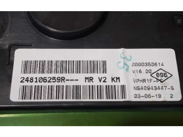 Панель приборов 248106259R Dacia Sandero