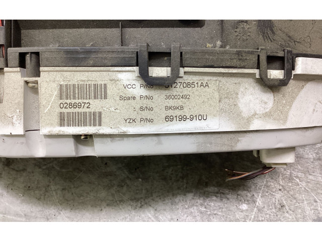 Панель приборов 36002492, 69199910U   Volvo V70       