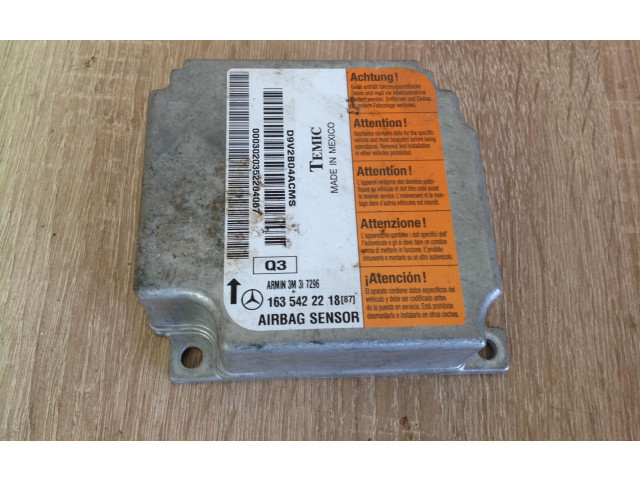 Блок подушек безопасности 1635422218   Mercedes-Benz ML W163