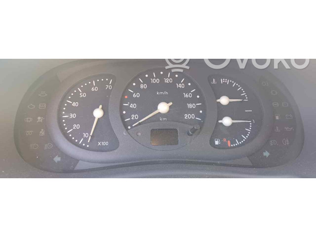 Панель приборов 7700410442   Renault Clio II       