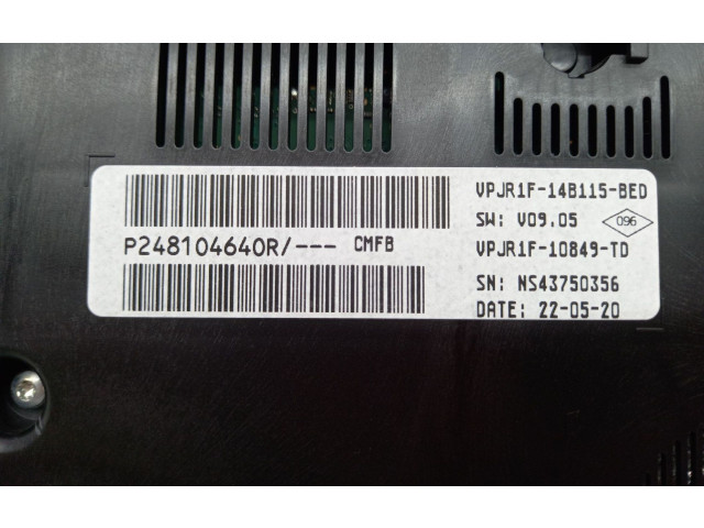Přístrojová deska Renault Captur 2020 248094497R, P248104640R