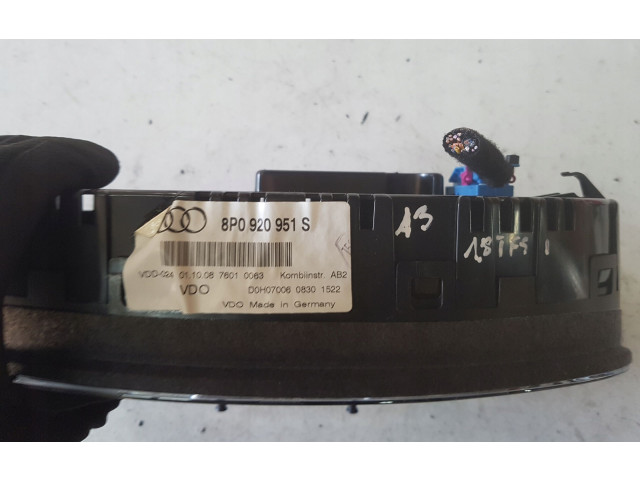 Панель приборов 8P0920951S Audi A3 S3 8P