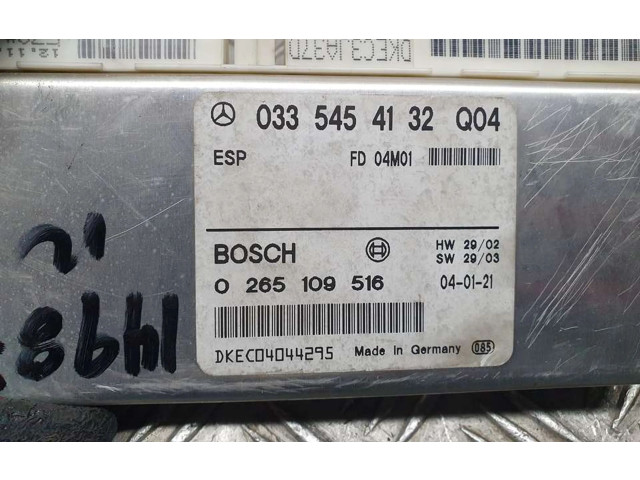 Блок управления АБС 0335454132, 0265109516   Mercedes-Benz E W211