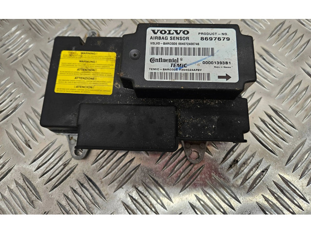 Блок подушек безопасности 8697679, 00001393B1   Volvo V50