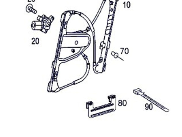 Píst A2037201546 Mercedes-Benz C W203 M 111.951