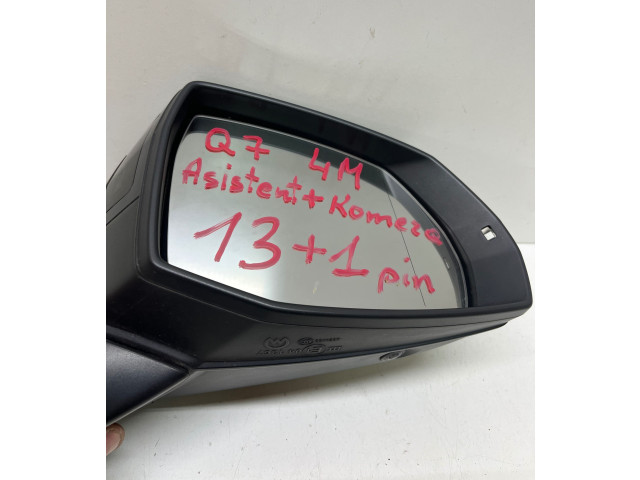 Zpětné zrcátko Audi Q7 4M 2017 4M1857410AN, 4M0857536B