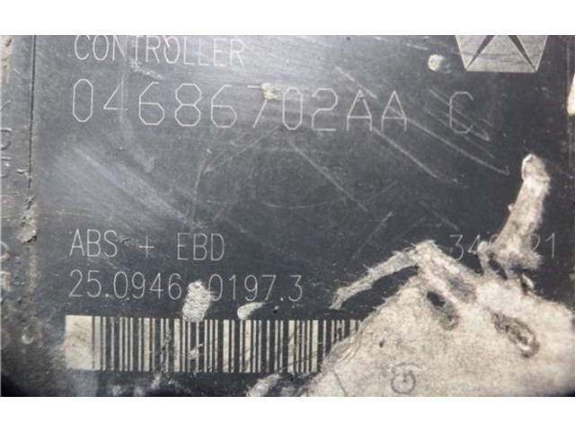 Блок управления АБС 4686226, 4686226   Chrysler Voyager