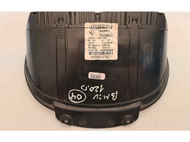 Přístrojová deska BMW 1 E81 E87 2004 102498221