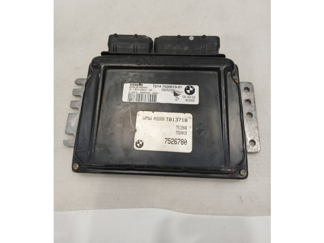 Блок управления двигателя 7520019, 7526780 Mini Cooper Hatch Hardtop