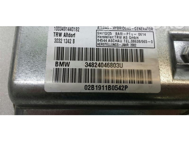 Подушка безопасности двери 34824046803U BMW 7 E65 E66