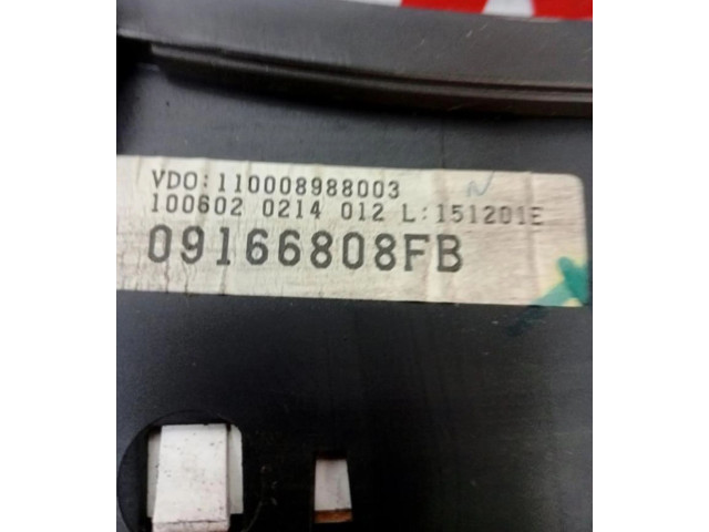 Панель приборов 09166808FB, CUADROINSTRUMENTOS Opel Combo C