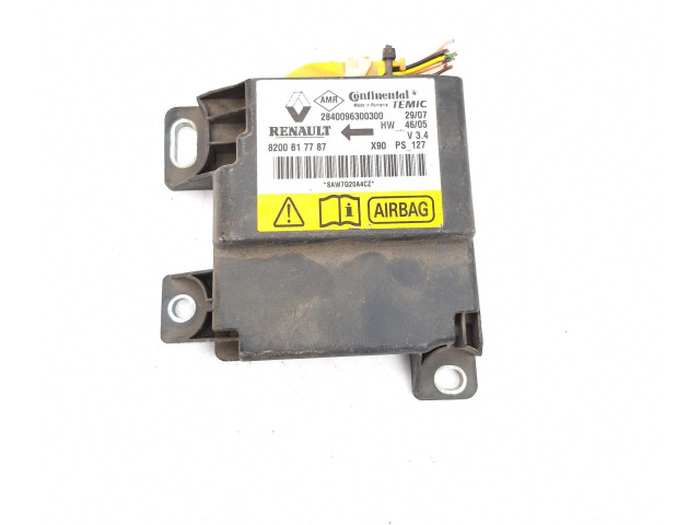 Блок подушек безопасности 2840096300300, 8200817787 Dacia Logan I