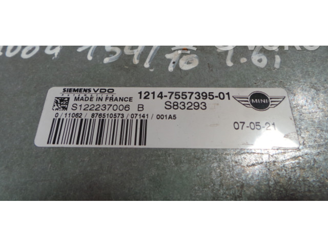 Řídící jednotka S122237006, 12147557395 Mini One - Cooper Cabrio R52 2004