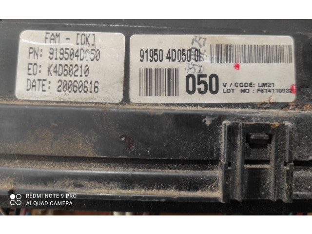 Pojistková skříňka 919504D050, 20060616 KIA Carnival 2009