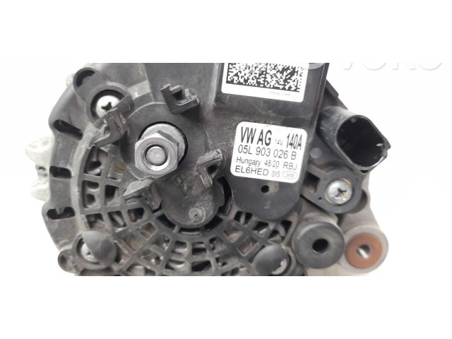 Генератор 05L903026L   Volkswagen Passat Alltrack      