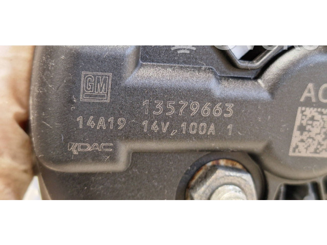 Генератор 13579663 Chevrolet Sonic