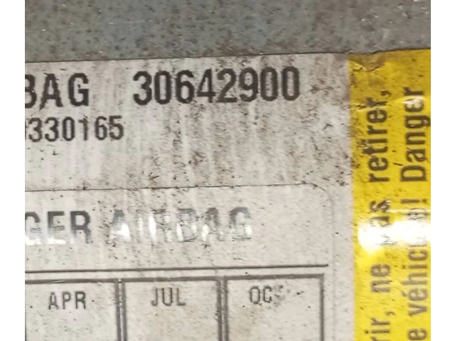 Подушка безопасности пассажира 30642900, 330165   Volvo XC90