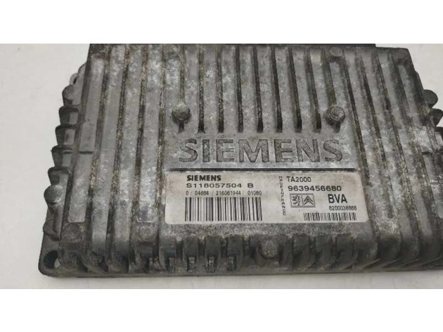 Блок управления коробкой передач 9639456680, S118057504B   Peugeot 306