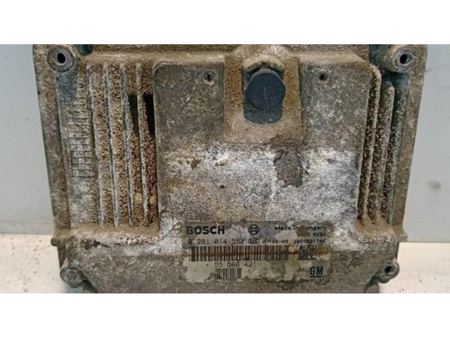 Блок управления двигателя 0281014552 Opel Sintra