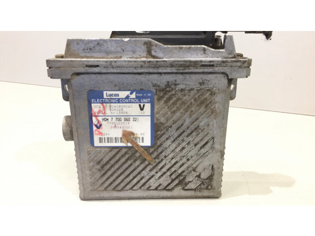 Блок управления двигателя 7700868321, 7700103515 Volvo S40, V40