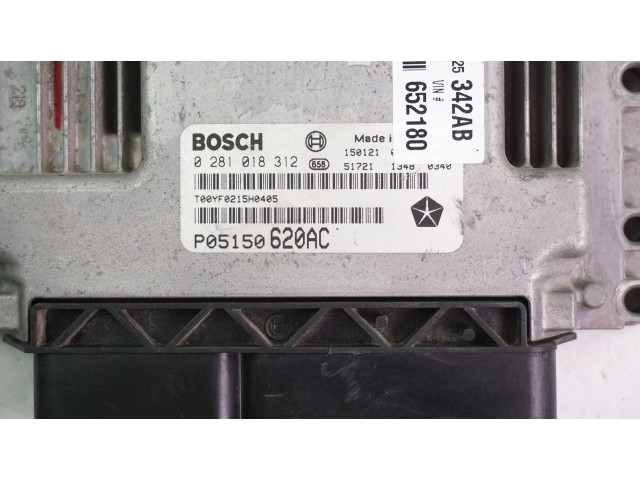 Блок управления двигателя P05150620AC, 68225342AB   Fiat Freemont