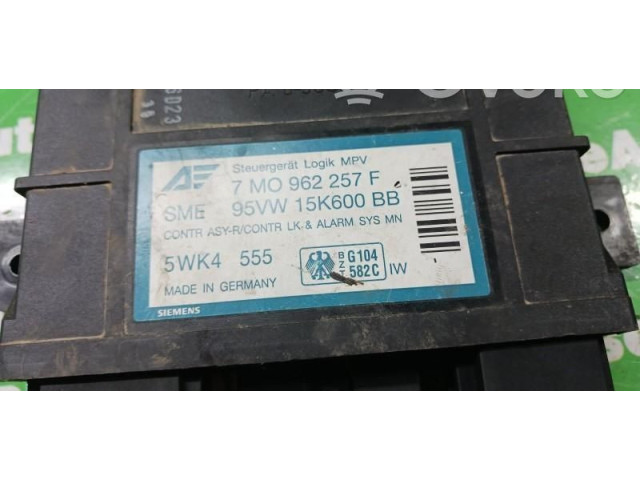 Блок комфорта 7M0962257F, 7M0962257F. Ford Galaxy