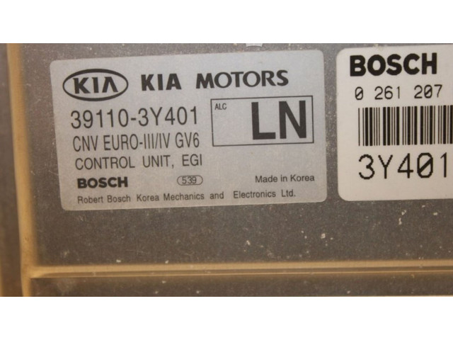Řídící jednotka 391103Y401, 0261207049 KIA Carnival 2004
