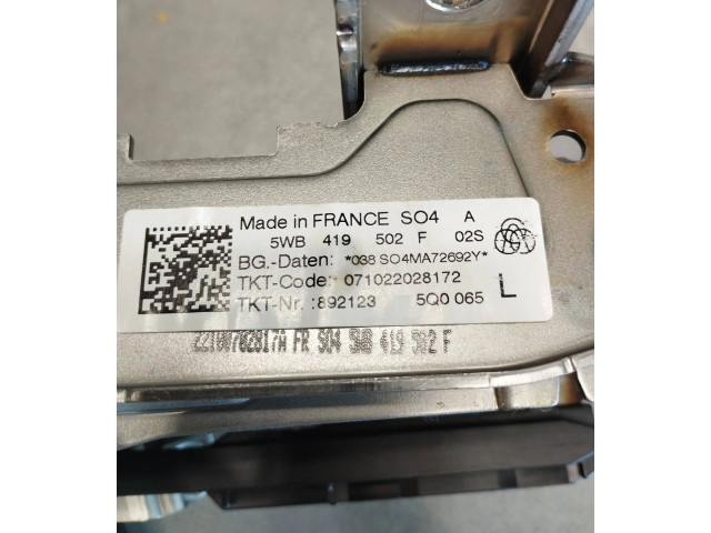 Ось рулевого колеса 5WB419502F   Skoda Octavia Mk4