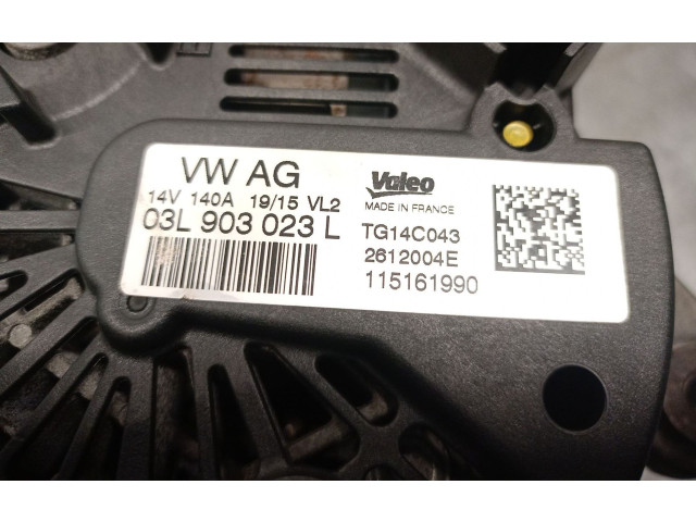 Генератор 03L903023L, 03L903023K Audi Q3 8U