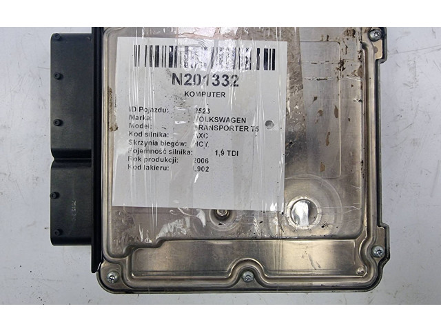 Блок управления двигателем Блок управления 038906016M   Volkswagen Transporter - Caravelle T5