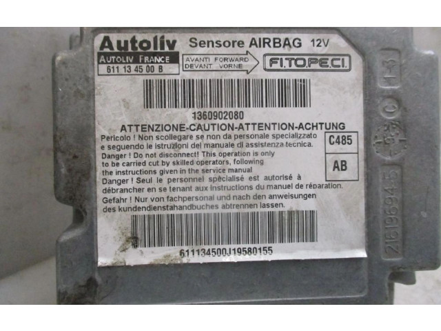 Блок подушек безопасности 1613695780, 1613695780   Citroen Nemo